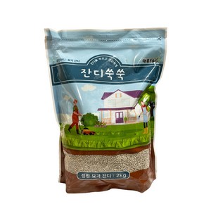 태민농자재 태흥 잔디쑥쑥 정원잔디 묘지잔디 관리 생육 튼튼 빠른 회복, 1개, 2kg