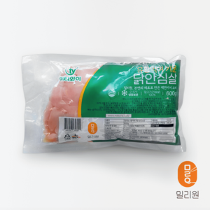 유황먹여 키운 밀리원 닭안심살 (냉장) 600g, 1개