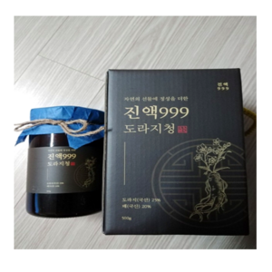 진액999 도라지청 재배한지 99.9시간만에 제작된 약도라지청, 1개, 500ml
