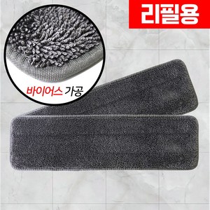 미소진몰 밀대 리필용 패드 바이어스 2P, 1개