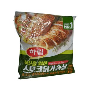 코스트코 하림 허브를 입힌 스모크닭가슴살900g 아이스포장무료, 900g, 1개