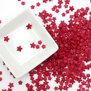 데코야 스타 스프링클 레드, 1개, 300g