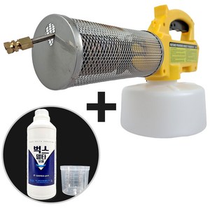 닥터가드 연무기 연막 소독기 방역기 고압 농업용 자동 압축 연막기, 연막기 본품+계량컵+벅스델타유제1L, 1개