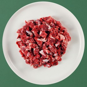 [한우공장] 1++ 등급 소고기 국거리 혼합육 (냉장), 1팩, 일반국거리 1kg