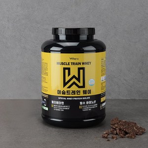 웨이텐 머슬트레인웨이 초코맛 1000g 분리유청단백질, 1개, 1kg