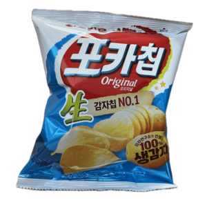 [박스]오리온 미니스낵 포카칩 오리지널 30g 30입, 30개