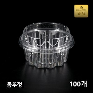 버디팩 빙수용기 중 400ml, 100세트, 1개