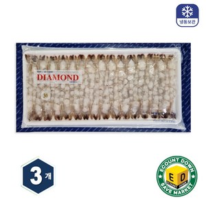 DIAMOND 흰다리새우살 (냉동) 노바시 30미, 3개, 300g