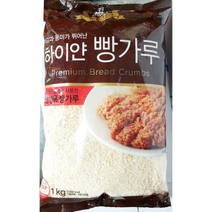 업소용 하이얀빵가루(코알라 1k) X6, 6개, 1kg