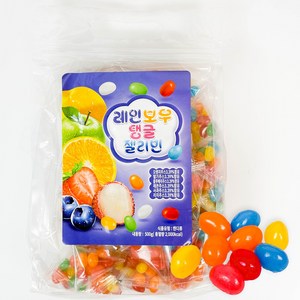 엔터콘 레인보우 탱글 젤리빈 젤리, 1개, 500g