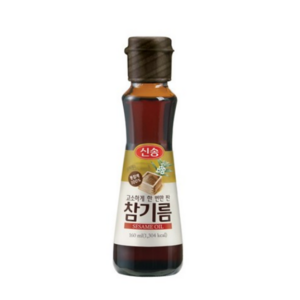 정백 신송 고소하게 한 번만 짠 참기름, 160ml, 3개