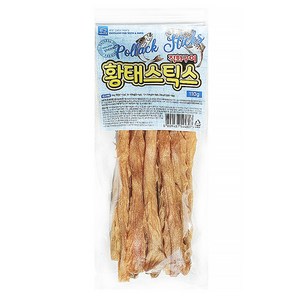 네츄럴이엑스 강아지 스틱스 간식 실속형 100g, 2개, 황태