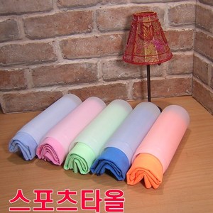 스워드40 스포츠타월 40*90cm 극세사 타올 승원타올 마이크로 화이바, 분홍, 1세트