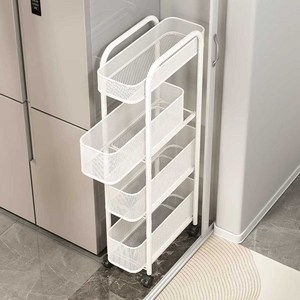 s2m 틈새수납장 이동식 슬림 서랍장 4단 화이트 블랙, 블랙 4층 폭15