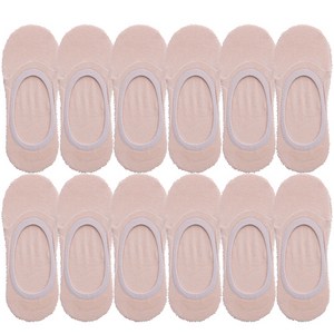 더베이직 남성용 3중 홀딩 페이크삭스 양말 실속형 12켤레