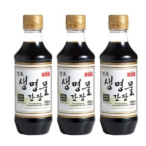 [신앙촌]간장 500mL 기획팩 3호, 1개, 1.5L