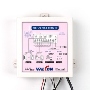 밸콘 콘트롤 HB12-8 전원어뎁터 조절기사용 배관용품 부품, 1개