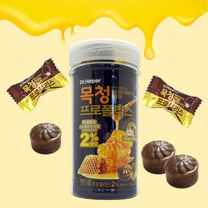 목청 프로폴리스 24정 (국내최초 프로폴리스 분말 2%함유) 목캔디 건강사탕 목에좋은캔디, 1개, 108g