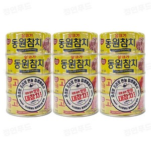 동원 동원참치 살코기 150g 6개 + 고추참치 150g 6개, 1세트