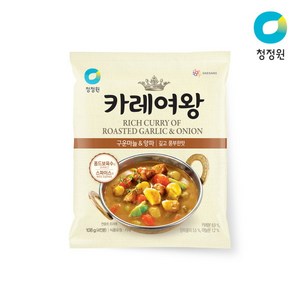 청정원 카레여왕 구운마늘&양파, 108g, 1개