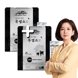 김소형 원방 흑염소 진액스틱 100포 1+1, 1.5kg, 2개