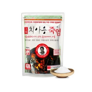 개암죽염 3회 구운 치아용 죽염, 250g, 4개