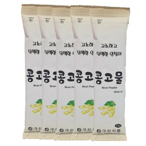 콩고물스틱 콩가루 인절미 콩가루 콩국수 콩가루 24g, 5개