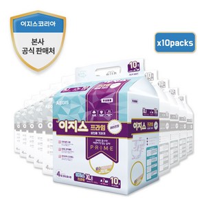 이지스 성인기저귀 프라임 특대형(XL) 겉기저귀 50매 100매, 특대형, 10매, 10개