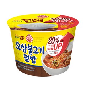 오뚜기 맛있는 컵밥 오삼불고기 덮밥, 310g, 6개