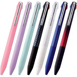 제트스트림 슬림 & 컴팩트 3색볼펜 0.38mm 0.5mm, 0.38mm_베이비핑크