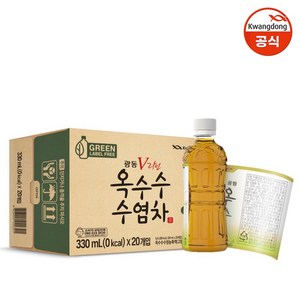 옥수수수염차 무라벨, 330ml, 60개