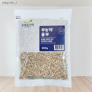 초록숟가락 무농약 율무쌀 500g, 1개