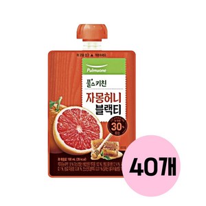 풀무원 풀스키친 자몽허니 블랙티 40p, 100ml, 40개