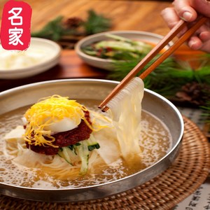 [여름 별미] 이북식 전통 물냉면 깊고 시원한 육수 쫄깃한 면발, 1세트, 400g