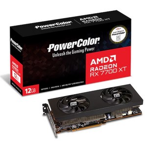 [PoweColo] 라데온 RX 7700 XT D6 12GB 대원씨티에스