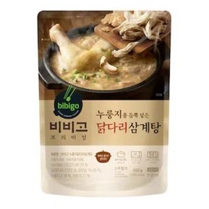 비비고 누룽지 닭다리 삼계탕, 1개, 600g