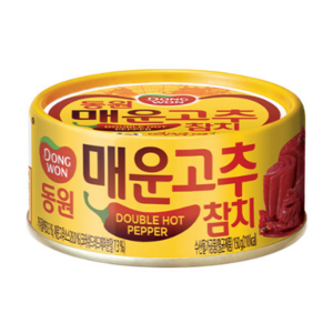 동원 매운 고추참치, 150g, 2개