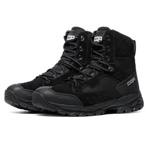 CQR 워커 안전화 작업화 택티컬 소가죽 전술화 CQ-BT602, 블랙_BLK, 290
