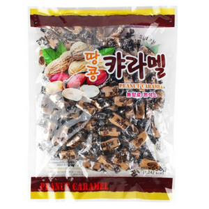 HM 무색소 무향료 부드럽고 고소한 옛날 땅콩캬라멜, 550g, 2개