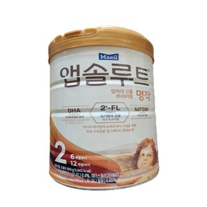 앱솔루트 명작 2FL 분유 2단계, 800g, 1개