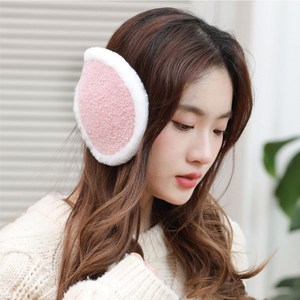 front_dev 여성 방한 귀도리 여자 털 귀마개