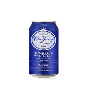 초정탄산수 플레인, 350ml, 24개