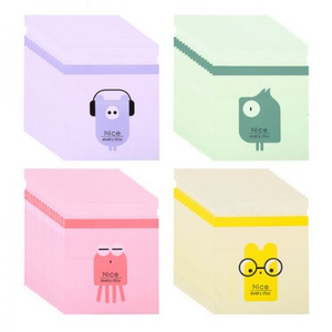 구디푸디 차량용 쓰레기봉투 랜덤색상, 랜덤발송, 60매