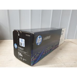 HP No.128A 정품토너 CE320A, Black, 1개