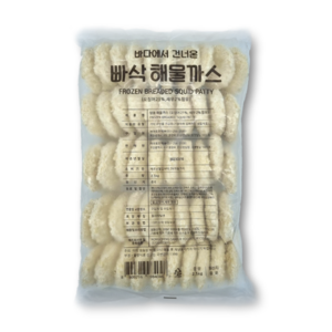 통통 해물까스/업소용 대용량 해물까스 2.5kg(50gx50개), 2.5kg, 1개