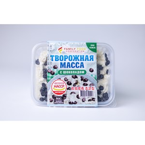 부드러운 코티지치즈 크림 트워로족 건포도, 1개, 200g