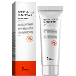 록키스 베리 굿 유무기자차 선크림 SPF50+ PA++++, 50ml, 1개