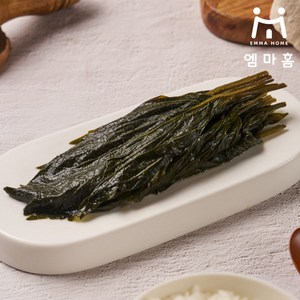 [엠마홈] 밥도둑 반찬 간장깻잎 장아찌 국내가공, 1개, 300g