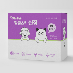 퍼펫 짜먹는 강아지영양제 팔팔스틱 30p, 30회분, 신장, 1개