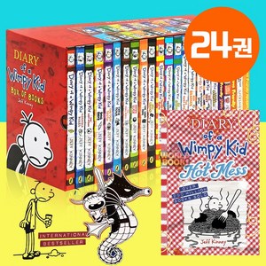 국내 당일발송 Diay of a Wimpy Kid 윔피키드 다이어리 세트 영어원서 음원제공, 24권 세트